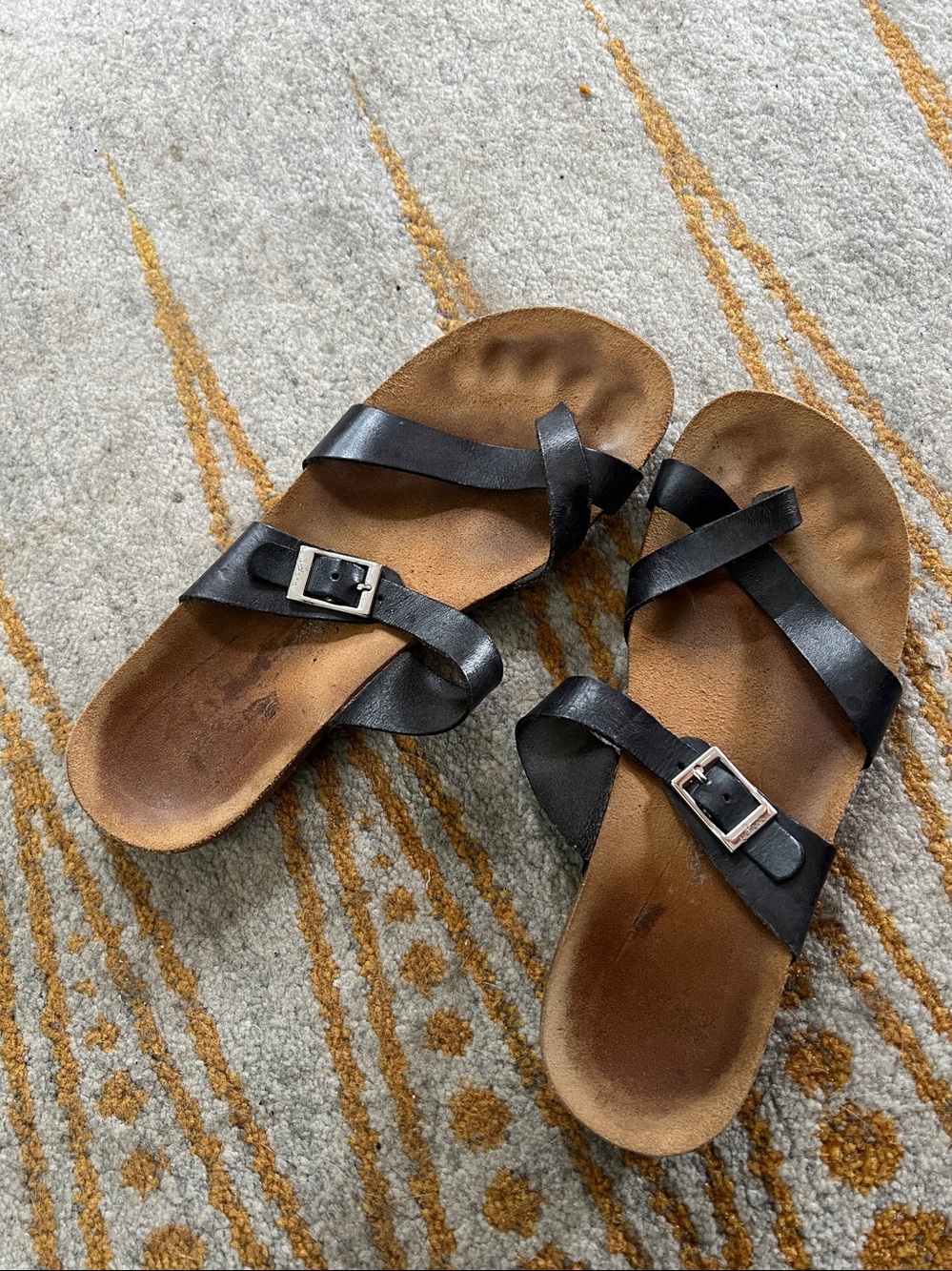 Leather sandals by Yokono Size-9